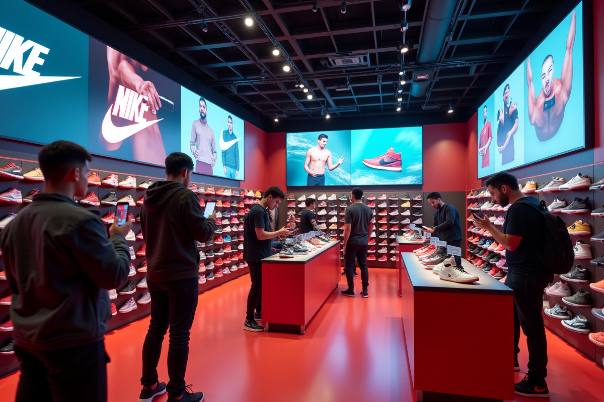 nike  numérique